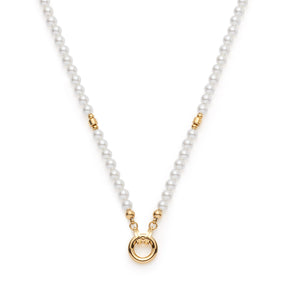 Halskette CHRISTA Clip & Mix 70 cm gold