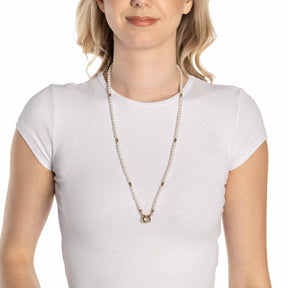 Halskette CHRISTA Clip & Mix 70 cm gold