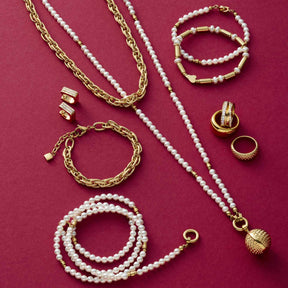 Armband CHRISTA Clip & Mix gold