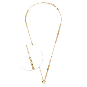 Halskette SUZANNE Clip & Mix gold 80 cm