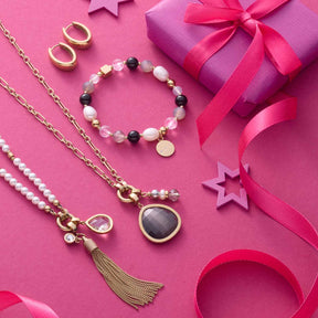 Halskette NINON Clip & Mix 70 cm gold