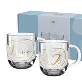 Tasse PRESENTE 400 ml 'Love' 2er-Set