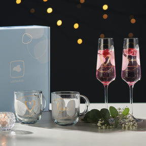 Tasse PRESENTE 400 ml 'Love' 2er-Set