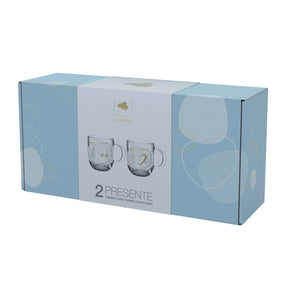 Tasse PRESENTE 400 ml 'Love' 2er-Set