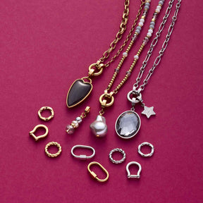 Anhänger PAULY Clip & Mix gold