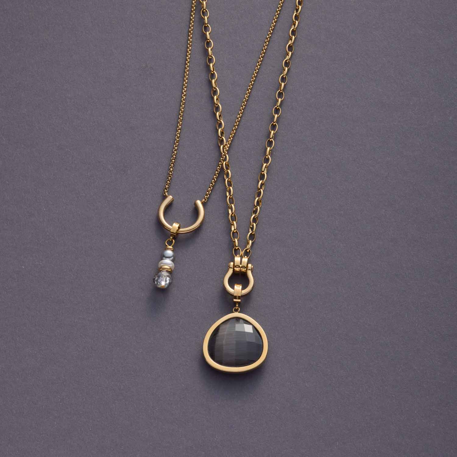 Anhänger PAULY Clip & Mix gold