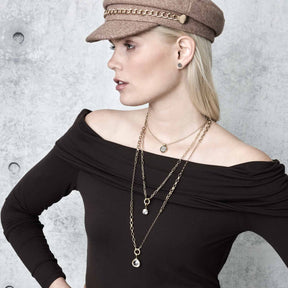 Anhänger JUVINGA WHITE Clip & Mix gold