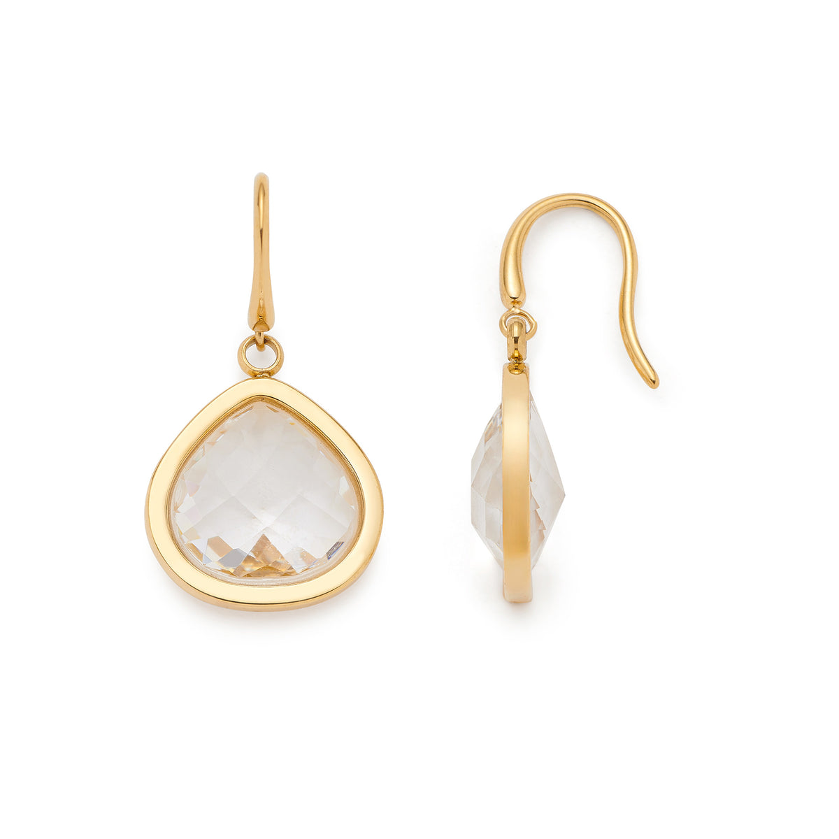 Ohrhänger JUVINGA WHITE gold