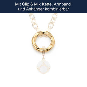Edelstahlring LOTTI Clip & Mix gold
