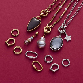 Edelstahlring LOTTI Clip & Mix gold