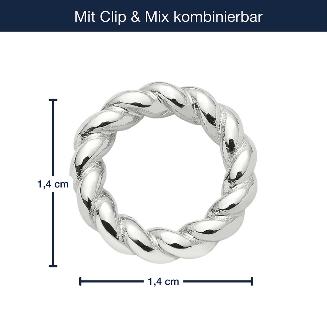 Edelstahlring LIESEL Clip & Mix