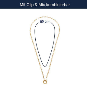 Halskette TOMKE Clip & Mix 50 cm gold
