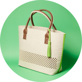 LEONARDO Beach Bag grün