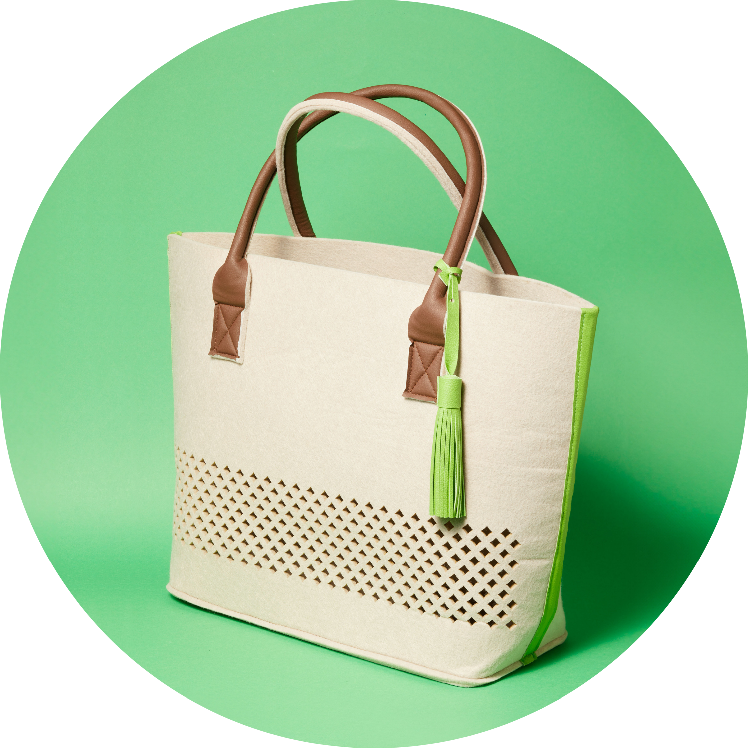 LEONARDO Beach Bag grün