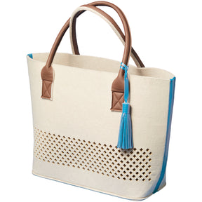 LEONARDO Beach Bag blau