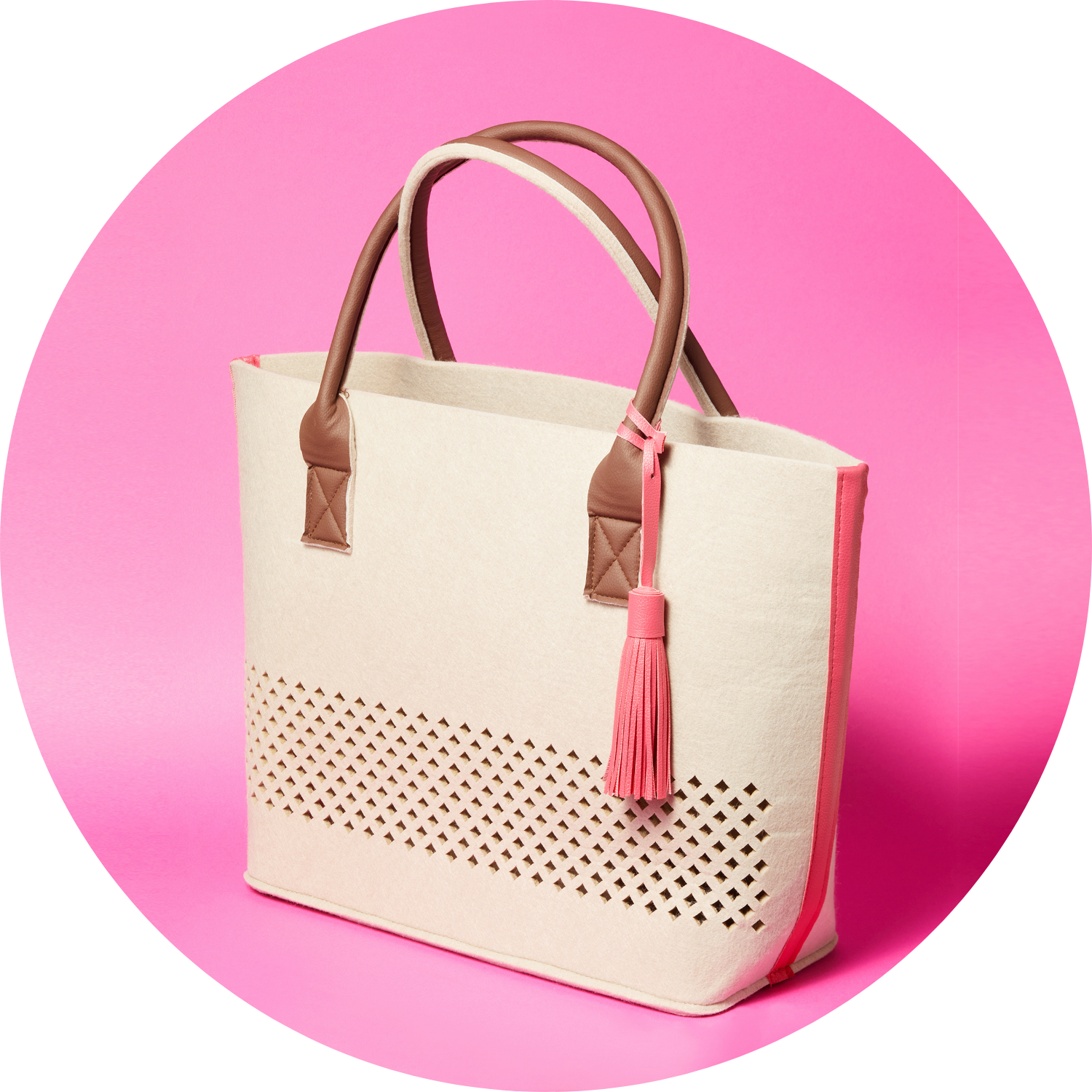 LEONARDO Beach Bag pink
