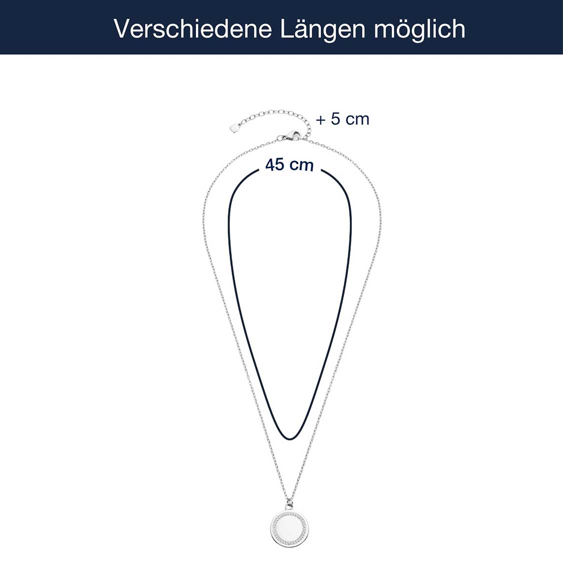 Halskette FERRARA 45 cm