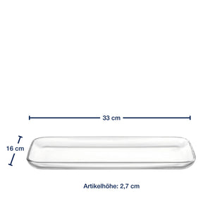 Platte CIAO 33 cm x 16 cm
