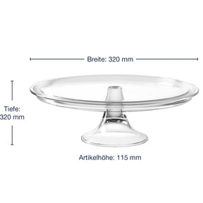 Tortenplatte auf Fuß CIAO 32 cm
