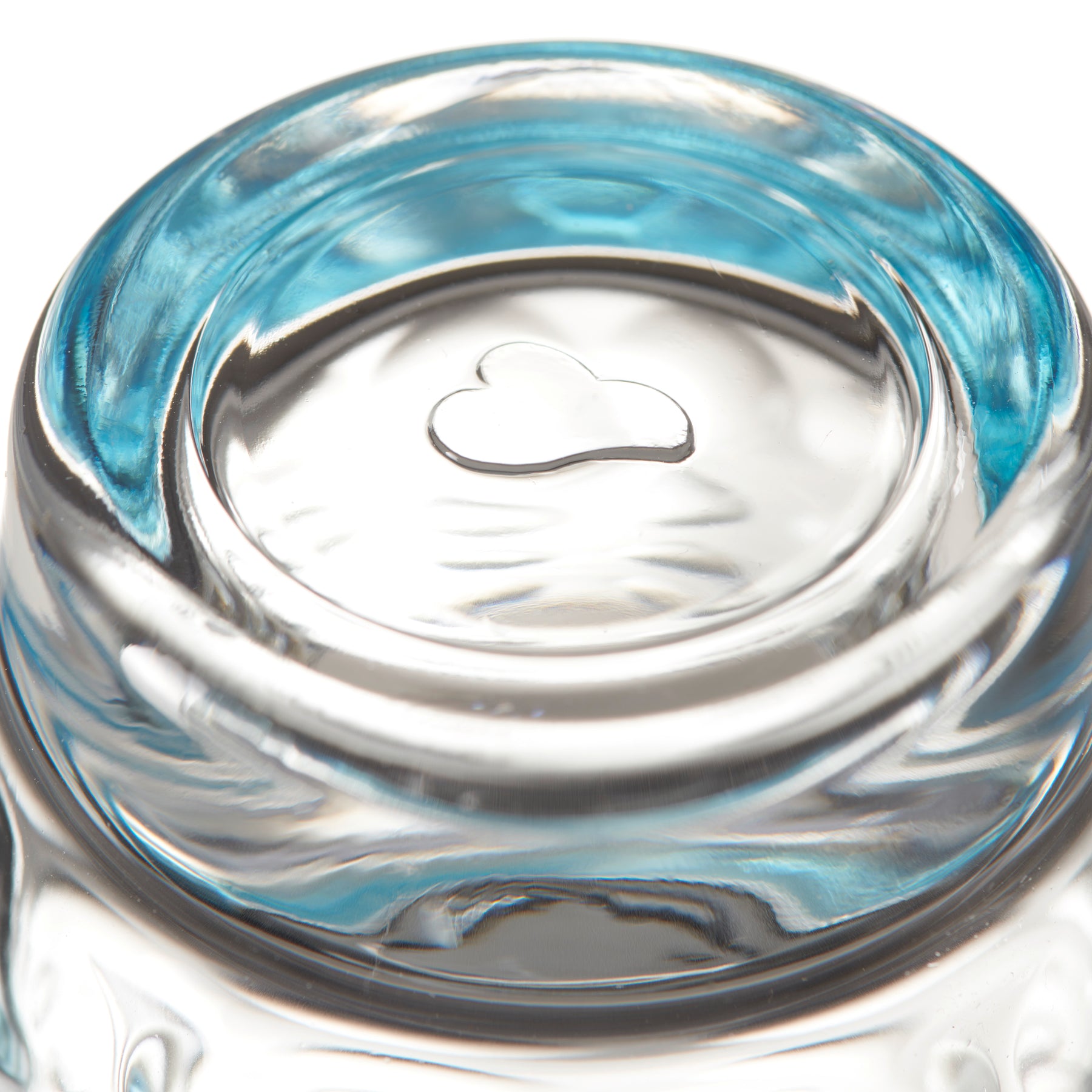 Trinkglas OPTIC 6er-Set 215 ml hellblau