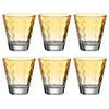 Trinkglas OPTIC  215 ml apricot 6er-Set