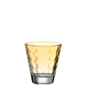 Trinkglas OPTIC 6er-Set 215 ml apricot