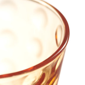 Trinkglas OPTIC  215 ml apricot 6er-Set
