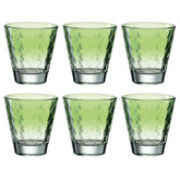 Trinkglas OPTIC  215 ml hellgrün 6er-Set