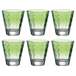Trinkglas OPTIC  215 ml hellgrün 6er-Set