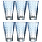 Trinkglas OPTIC  300 ml hellblau 6er-Set
