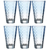 Trinkglas OPTIC  300 ml hellblau 6er-Set