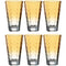 Trinkglas OPTIC 300 ml apricot 6er-Set