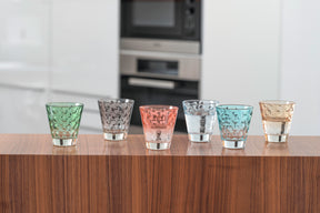 Trinkglas OPTIC 215 ml Pastell 6er-Set