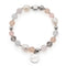 Armband HOPE silber/rose