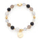 Armband HOPE gold/grau