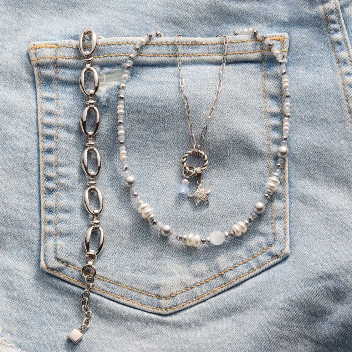 Halskette KLARA 45 cm