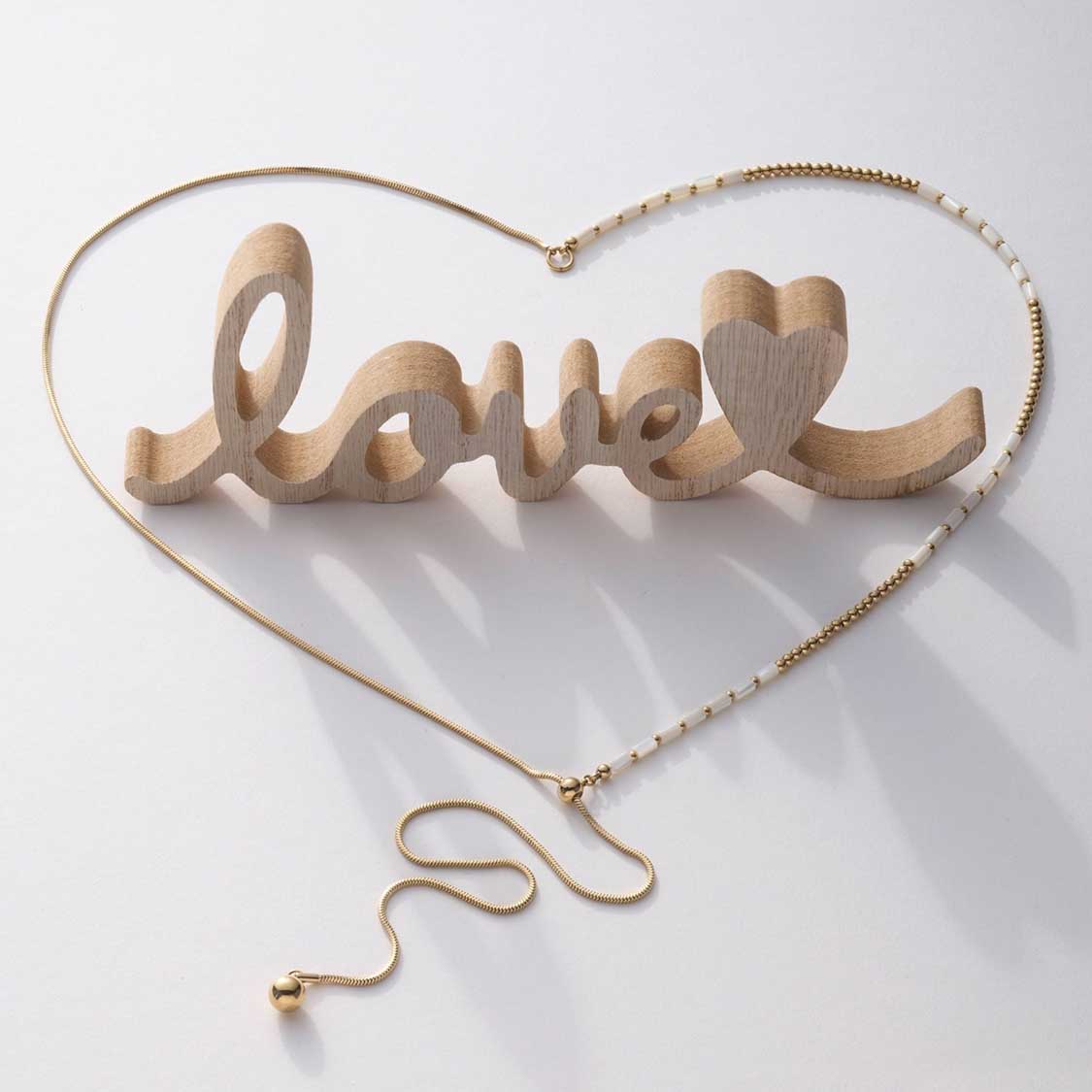 Halskette YVONNE 90 cm gold