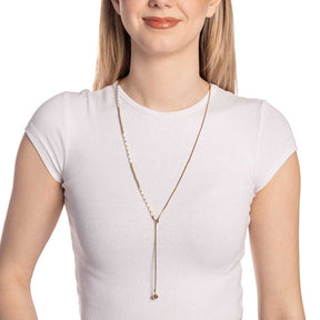 Halskette YVONNE 90 cm gold