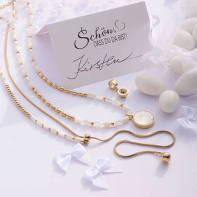 Halskette YVONNE 90 cm gold