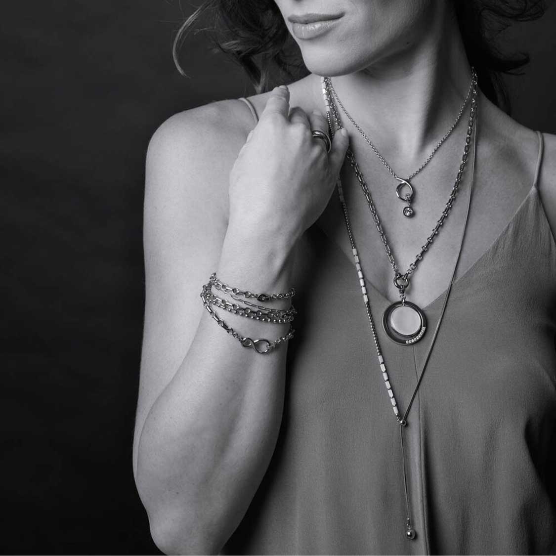 Halskette YVONNE 90 cm gold