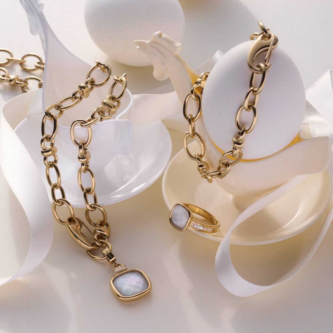 Halskette VIRGINIA 50 cm gold