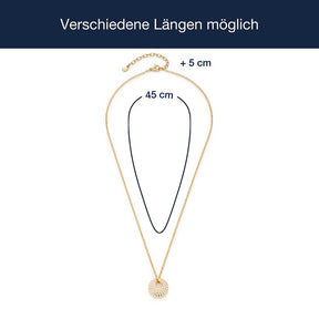 Halskette SUE AMOUR 45 cm gold Valentine Special