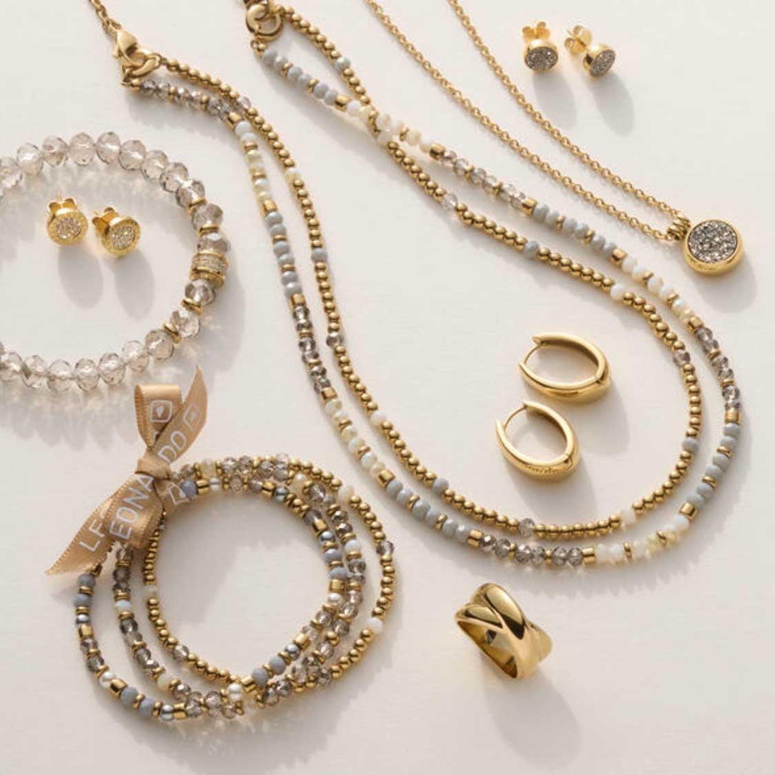 Ohrstecker MATRIX Lusso gold