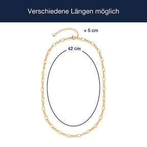 Halskette SOLVANI 42 cm gold CIAO