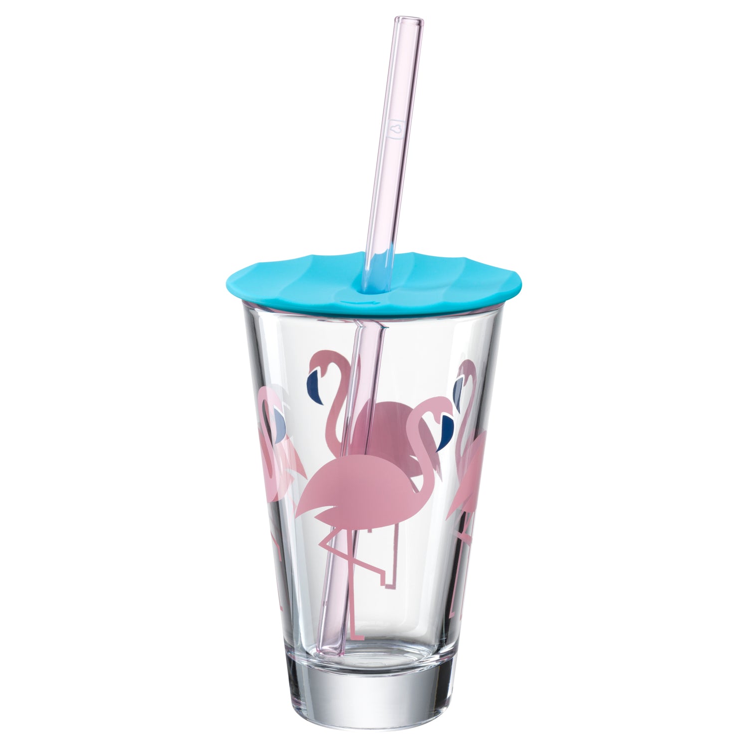 Trinkset AMALFI 3-teilig 300 ml Flamingo