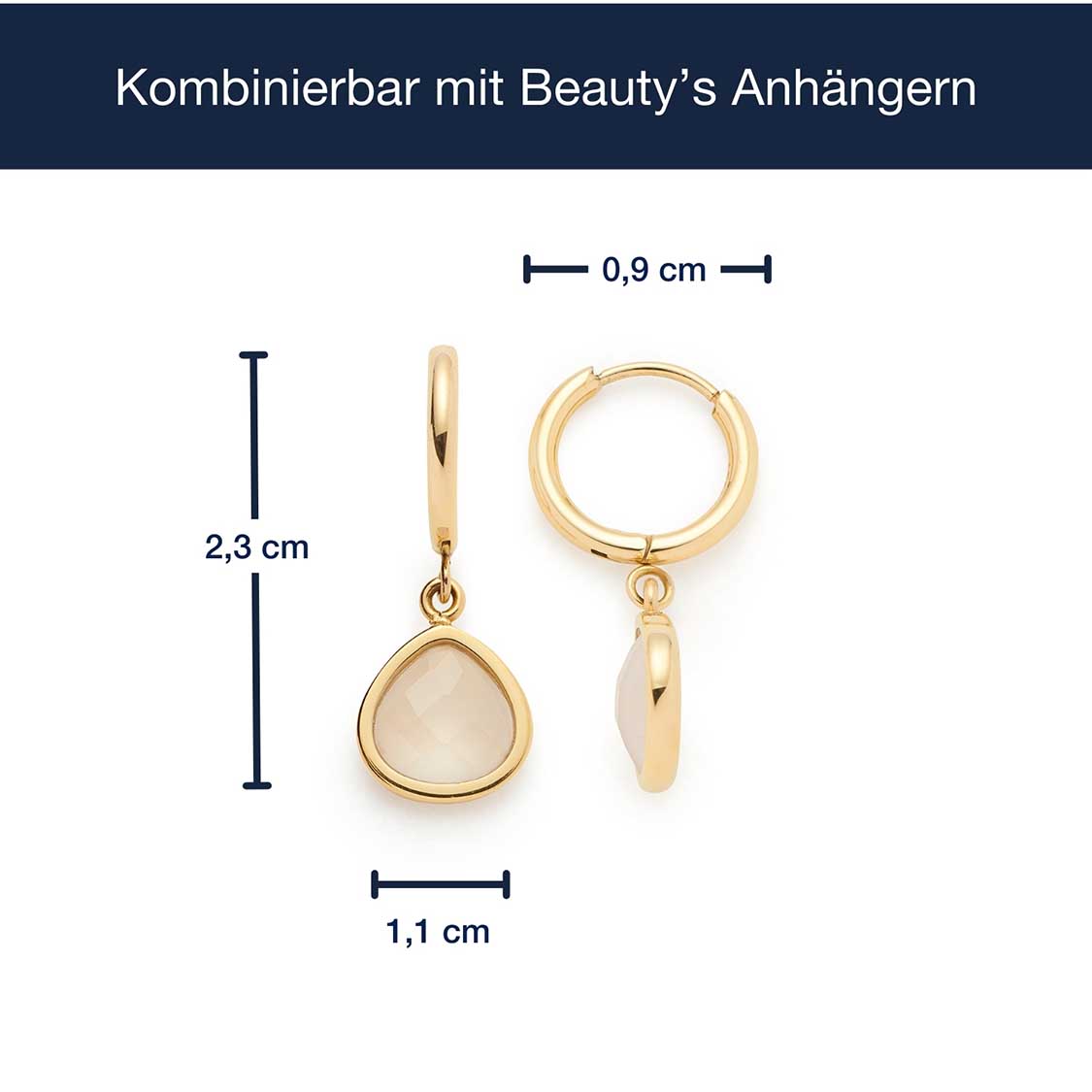 Ohrring INDRA gold CIAO