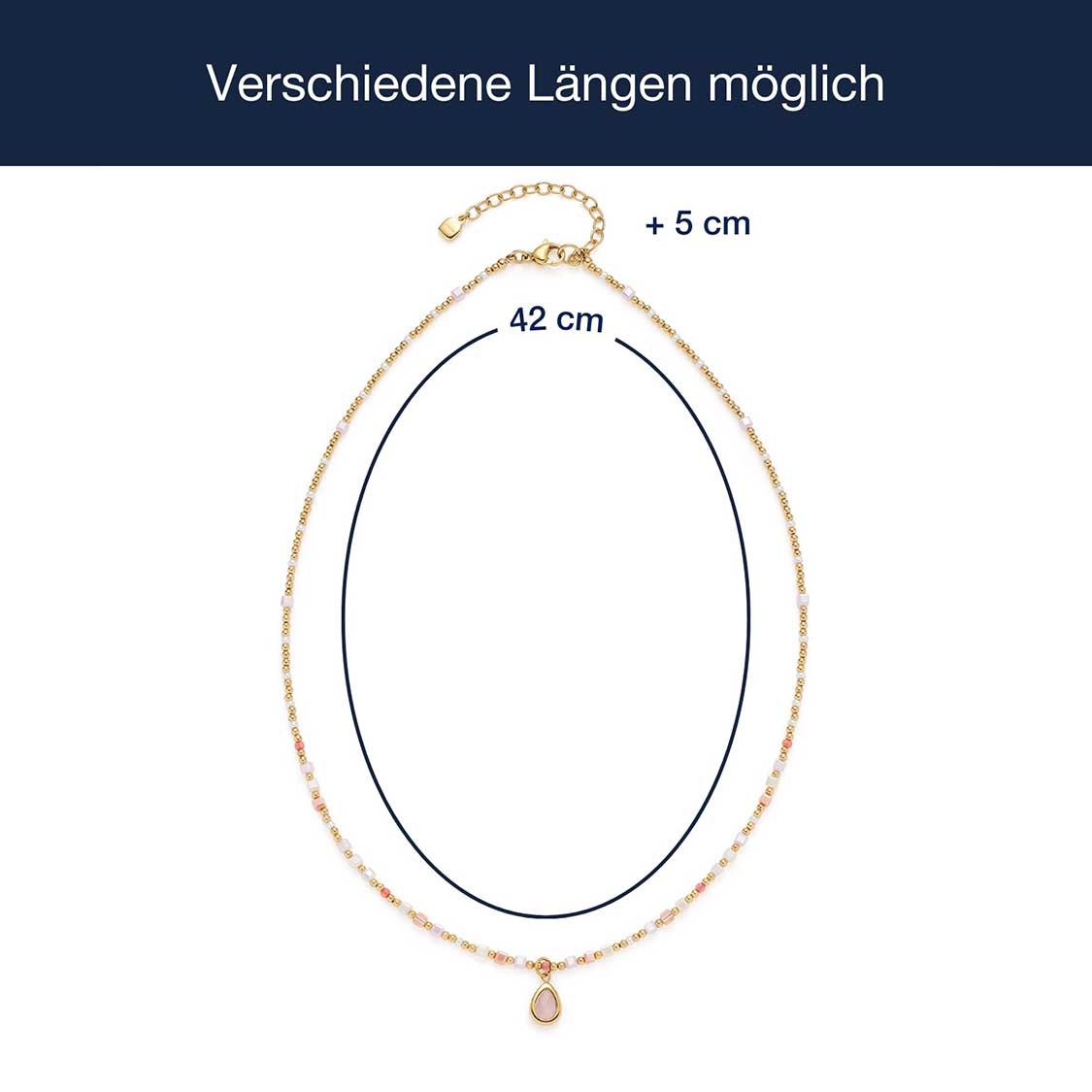 Halskette SHARI 42 cm gold CIAO