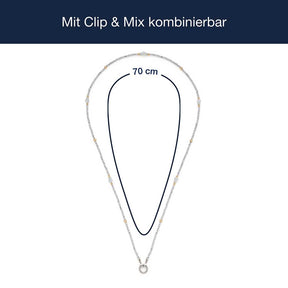 Halskette NOURA 70 cm Clip & Mix