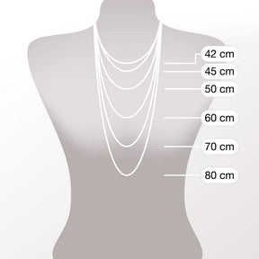 Halskette NOURA 70 cm Clip & Mix