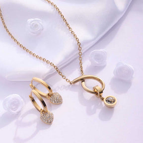 Halskette ANJA 45 cm gold Clip & Mix